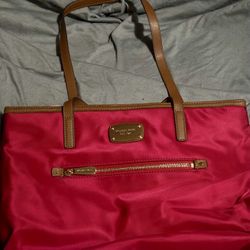 Red Michael Kors Bag