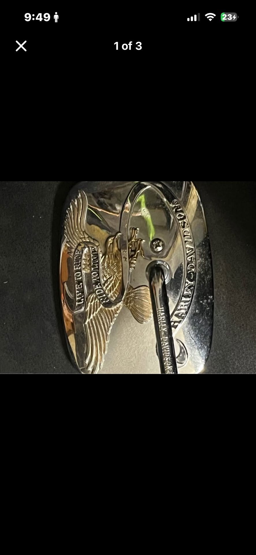 harley davidson mirror 