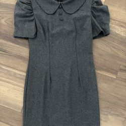 New Gray Wool Dress Or Long Top!