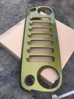 Parrilla jeep jk 2007- 2015