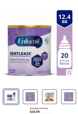 Enfamil Gentlease Baby Formula (new)