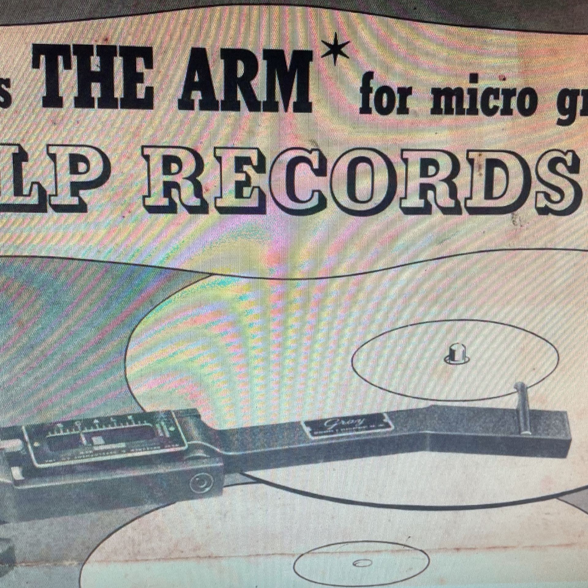 Gray research tonearm 106SP On A Gerard English turntable ,Olsen preamp