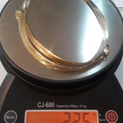 Gold Chain  22.5 Grams 14k 