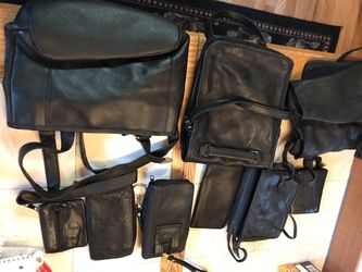 Leather purses and wallets lot