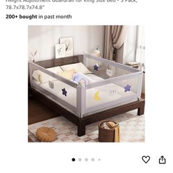 Bed Rail For Toddlers 3 Panels