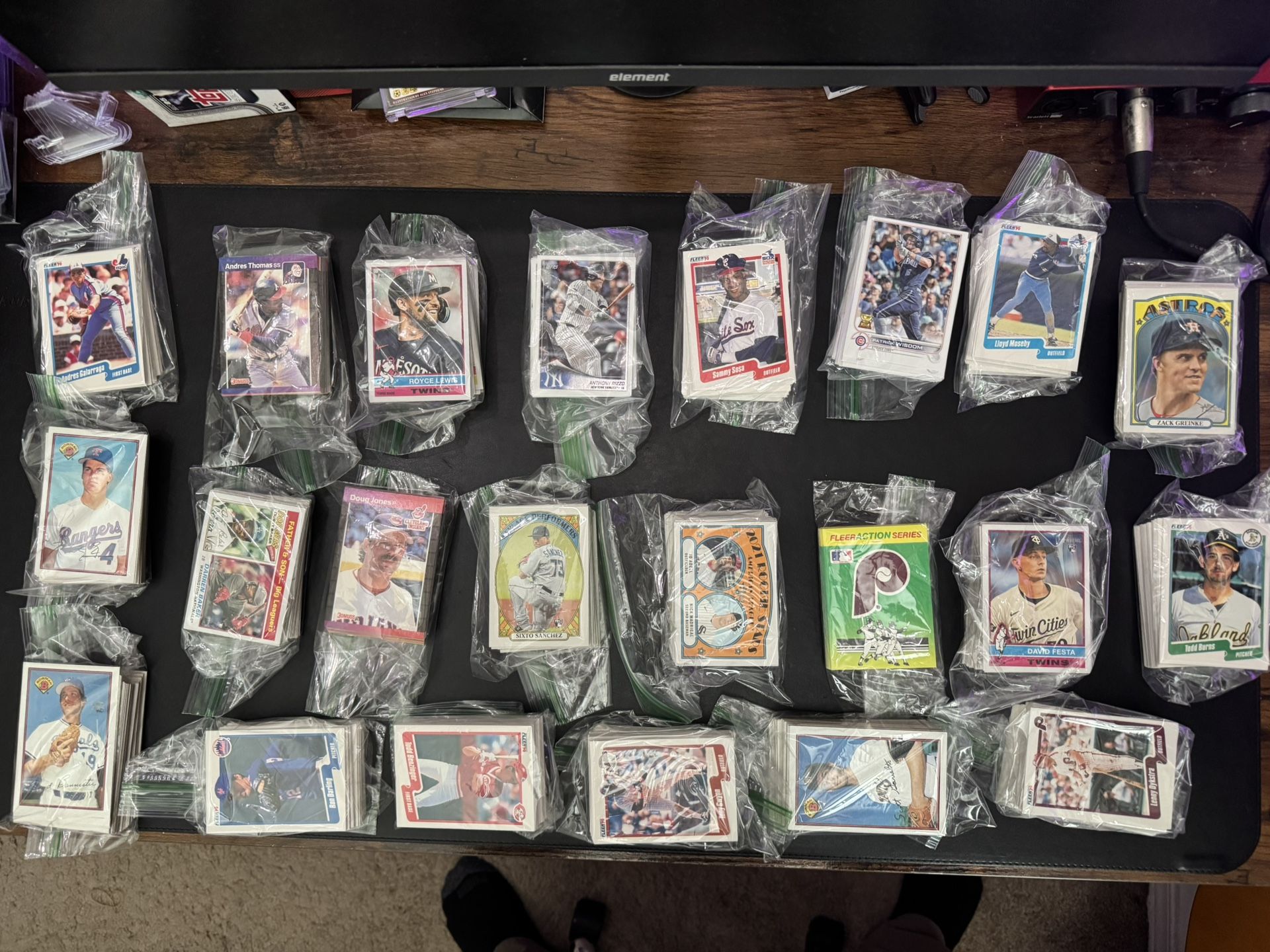 Mint Condition Baseball Card Packs