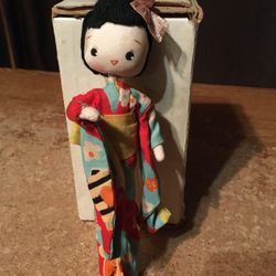 Vintage Japanese Komodo Doll Cloth 6.5 In