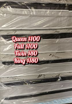 Queen mattress pillow Top