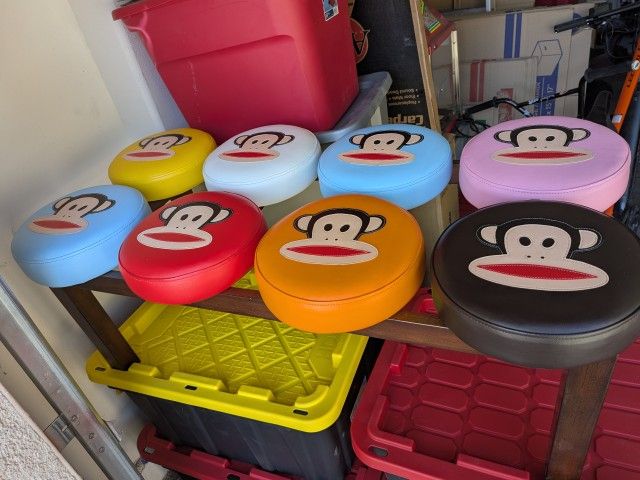 Paul Frank Style Monkey Face Bench