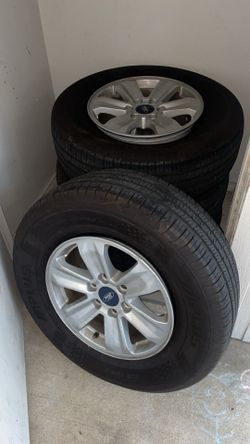 Ford F 150 Xlt Factory Rims and Tires