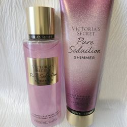 Victoria Secrets Body Mist and Body lotion Pure Seduction 