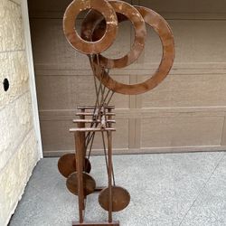 Large Unique Metal Work Pendulum 