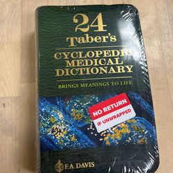 24 Tabers Cyclopedic Medical Dictionary