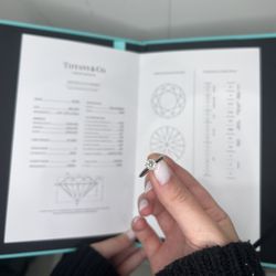 Tiffany Ring With Certificate