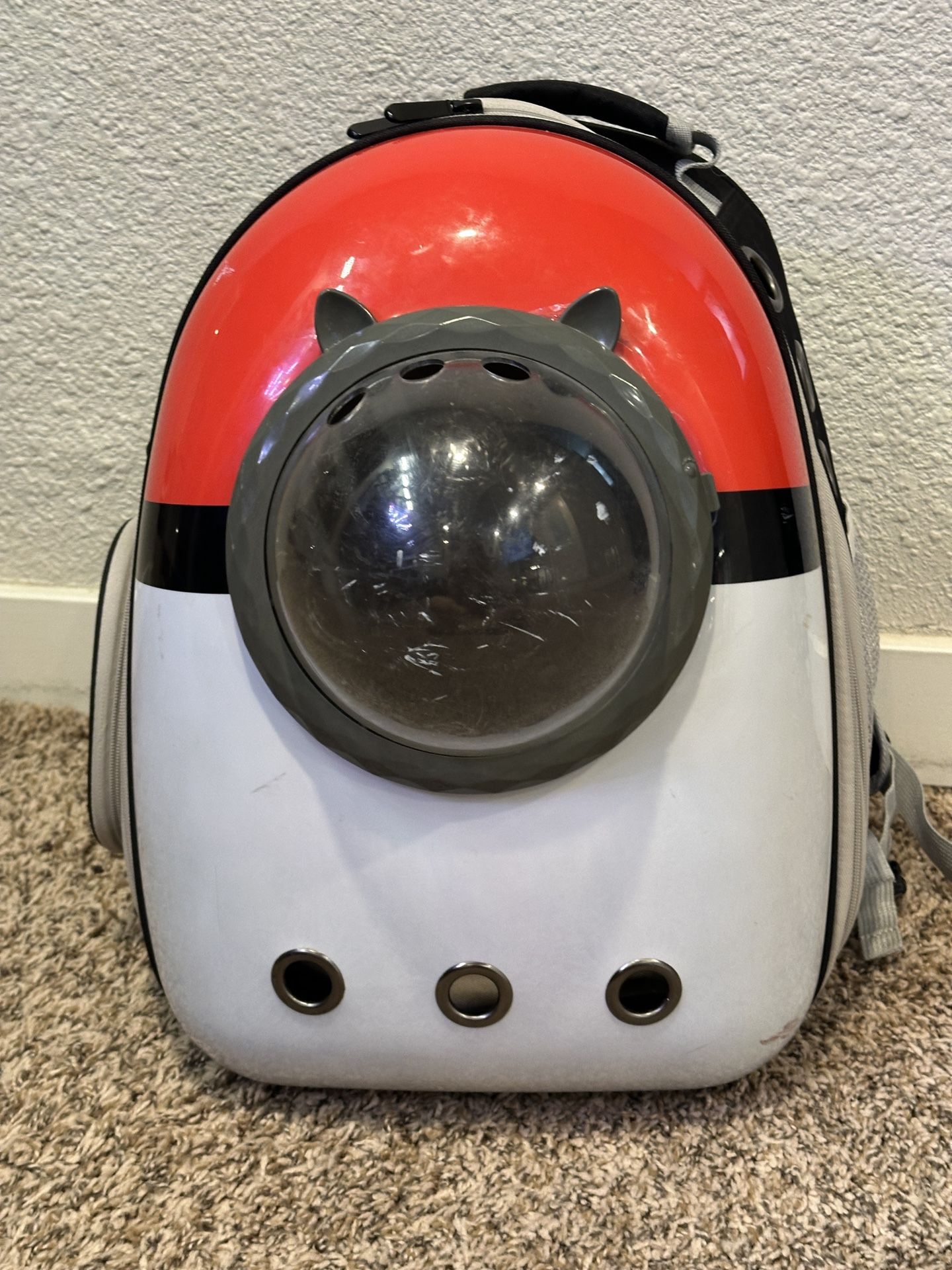 Pokeball Cat Backpack