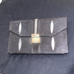 Leather Stingray Purse 