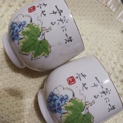 Ceramic Japanese Cups 