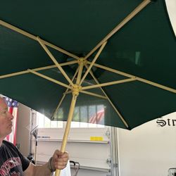 Beach umbrella (green)