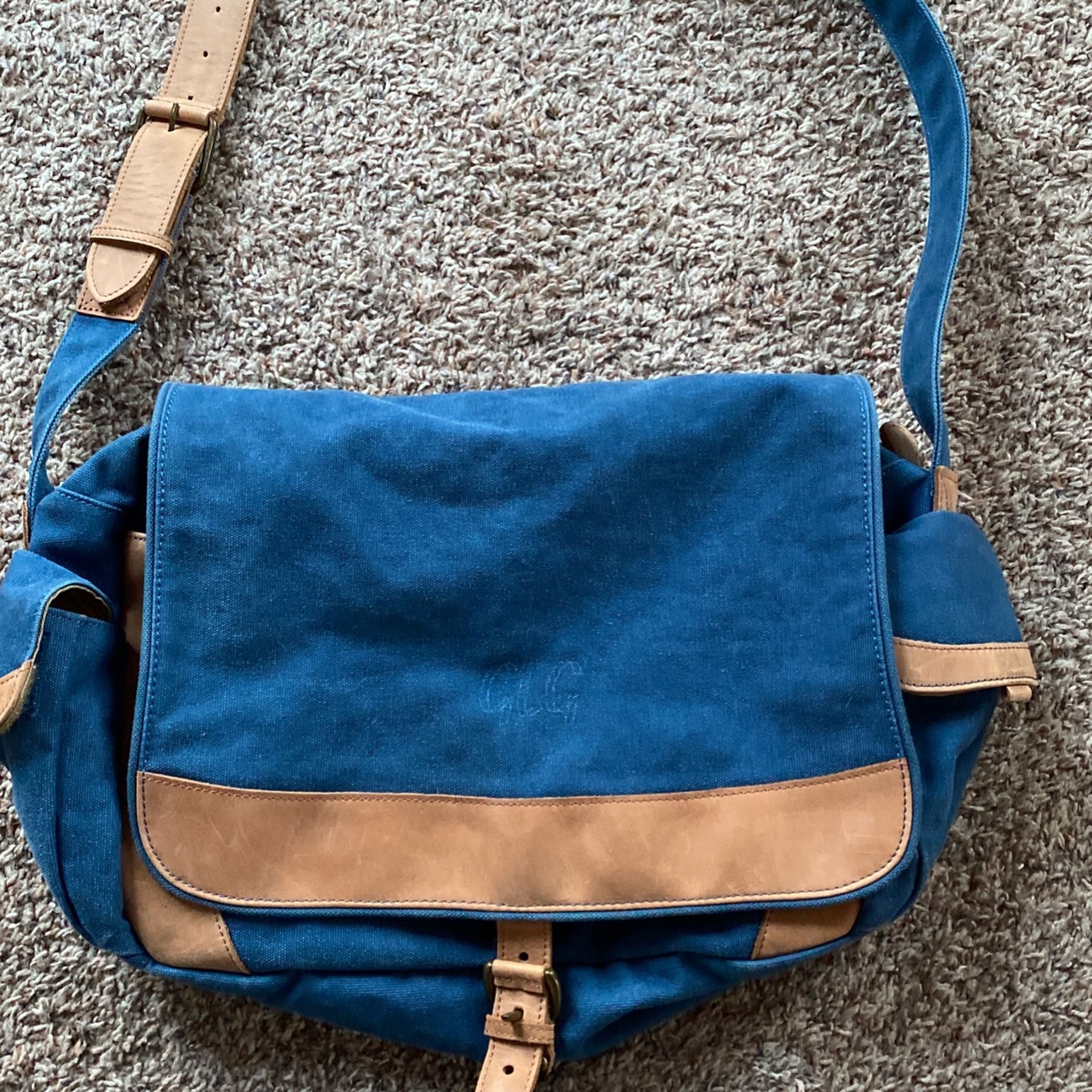 LL Bean Canvas Hobo Bag