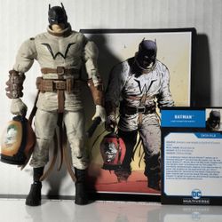 Mcfarlane DC Multiverse 7" figure Last Knight Earth Batman Kids Toy Super Heroes Comics Joker Figs
