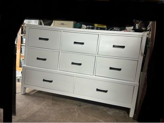 White Dresser and Naitstand