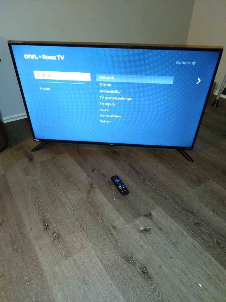 42" In. Onn Roku Smart Tv WRemote for Sale in Stockbridge, GA OfferUp