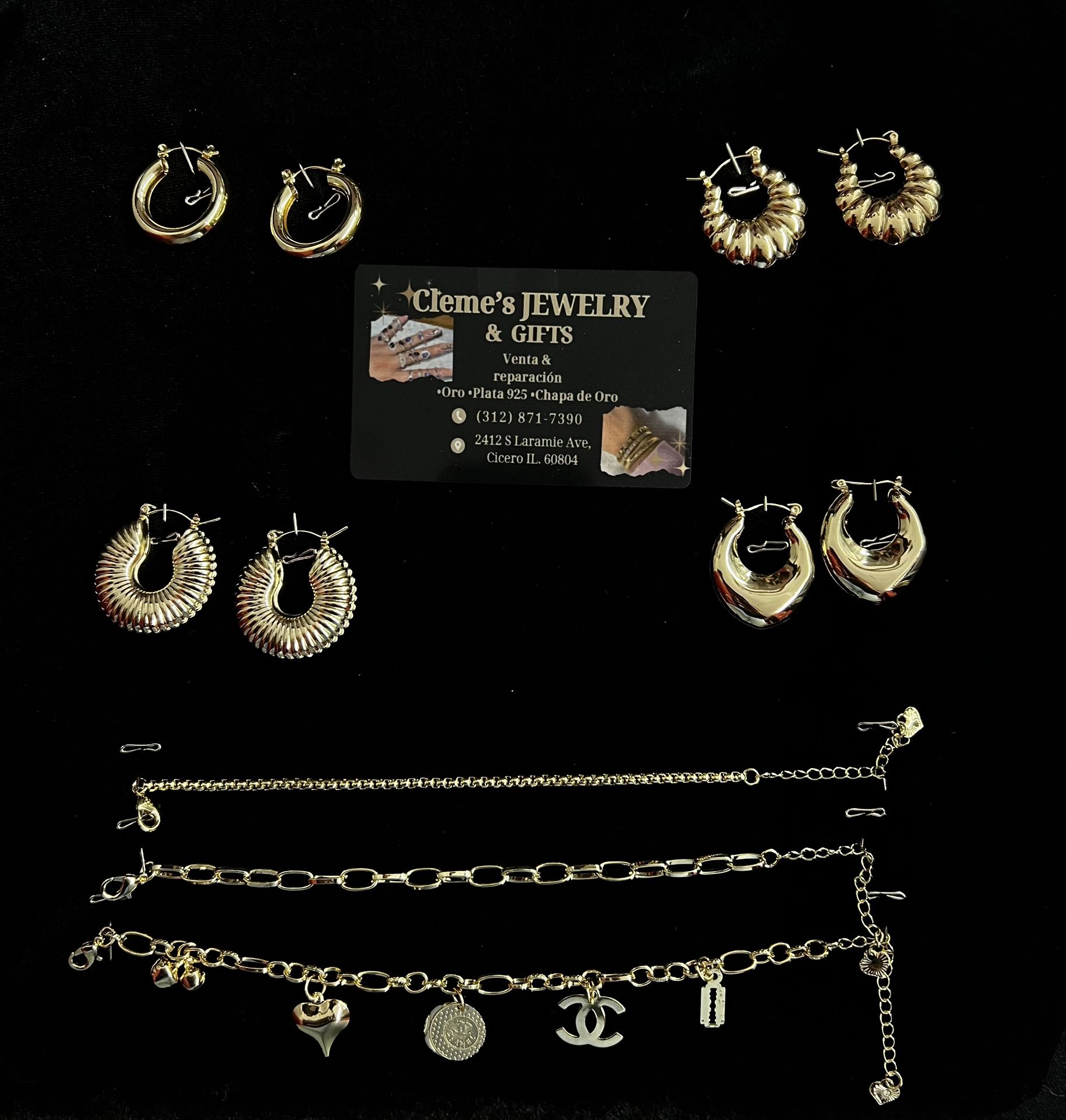 💛Accesorios Oro De Chapa 💛