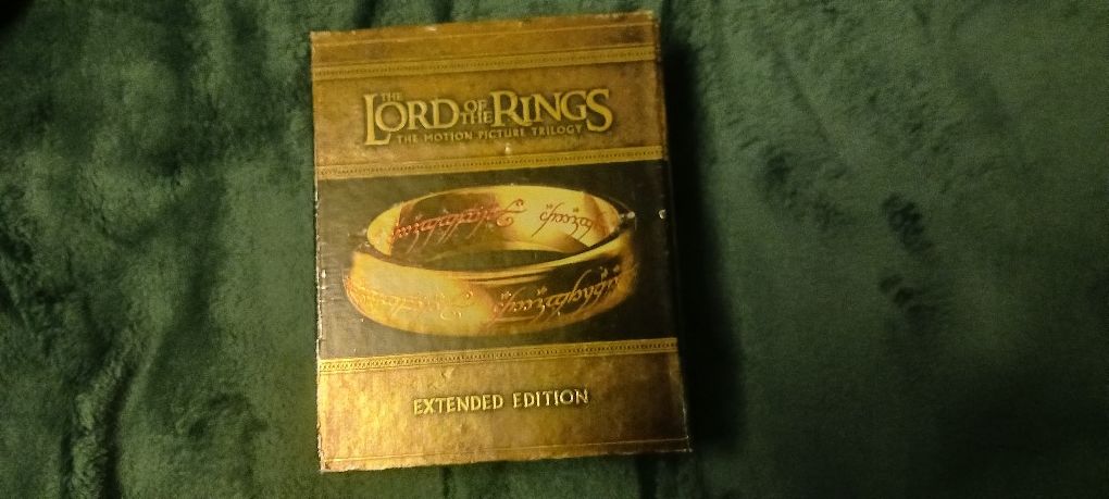 DVD Blu Ray Lord Of The Rings Box Set.