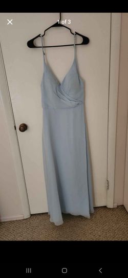 Light Blue Bridesmaid Dress