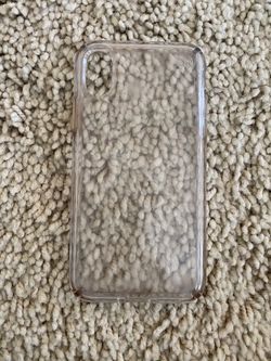 iPhone X (10) Clear Speck phone case