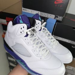 Jordan 5 Grape size 12M