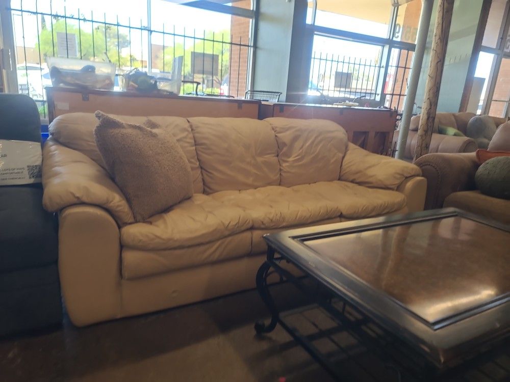 Leather Couch
