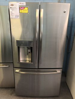 Brand New Stainless French Door Refrigerator With Keurig K Cup Brewing System