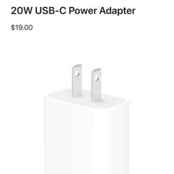 Apple 20W USB-C Power Adapter