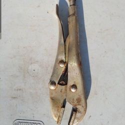 Vintage OXWALL Grip Vise Pliers Made In Japan