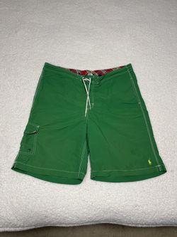 Polo Ralph Lauren Men Green Classic Swim Shorts 