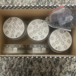 8pc outdoor lights