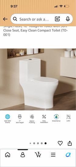 Canest One Piece Toilets.