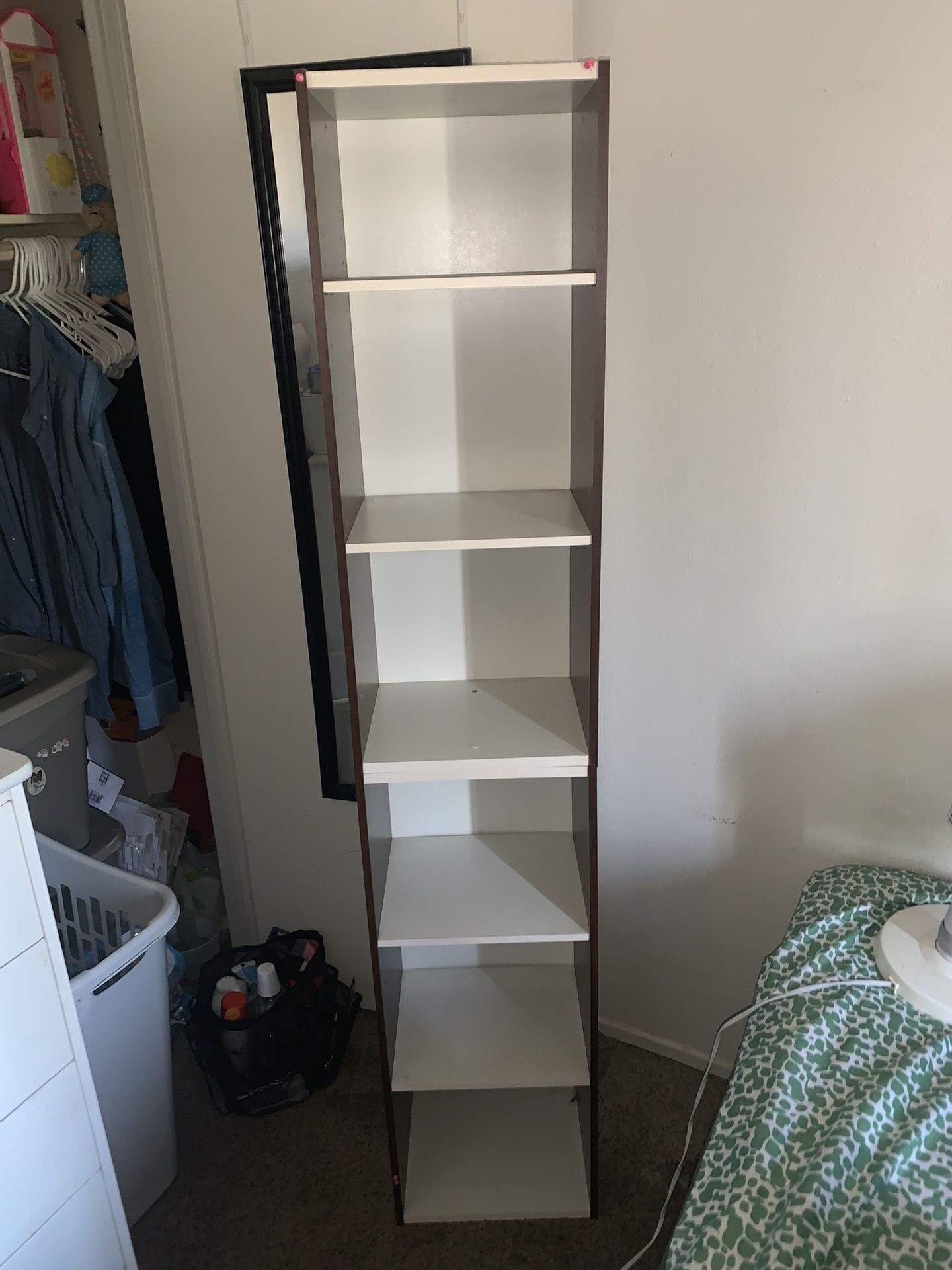 Book Shelf Closet Organizer 6 Shelf