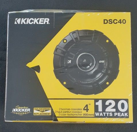 NEW! 4 Inch Kicker Coaxial Speakers