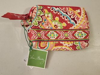 Vera Bradley Brand New Small Cosmetic Capri Melon Case