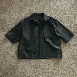 Leather Short Sleeve 