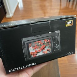 Brand new 4K digital camera