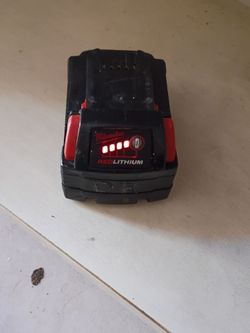 Milwaukee M18 battery 4.0 AH $50