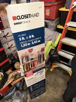 Closet maid Shelf Track