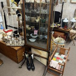 Antique Regency Cheval Full Length Mirror