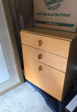 Three drawer dresser