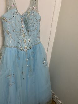 Light blue Dress