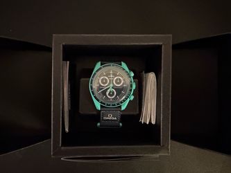 Omega x Swatch MoonSwatch Watch - Polar Lights - New
