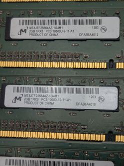 8GB (4x2gb) DDR3 PC RAM